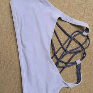 Lululemon Athletica Light Purple Strappy Sports Bra